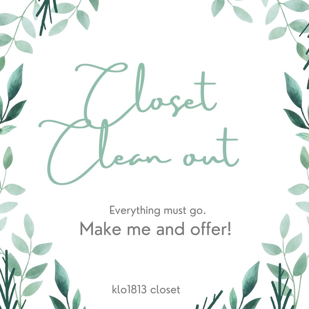 ‼️CLOSET CLEAN OUT!‼️